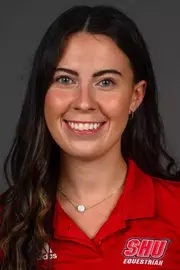 Emma Grimes. The SHU Equestrian team's Media Day held at the Guest House at Sacred Heart University's West Campus. Friday, September 6, 2024. Photo by: Mark F. Conrad