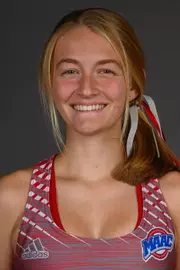 Grace Miller. ShU Men's and Women's Cross Country's Media Day held at the Guest House, Sacred Heart University's West Campus. Wednesday, August 21, 2024. Photo by: Mark F. Conrad