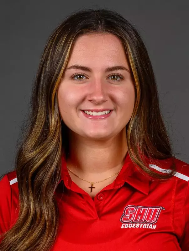 Julia Parlapiano. The SHU Equestrian team's Media Day held at the Guest House at Sacred Heart University's West Campus. Friday, September 6, 2024. Photo by: Mark F. Conrad