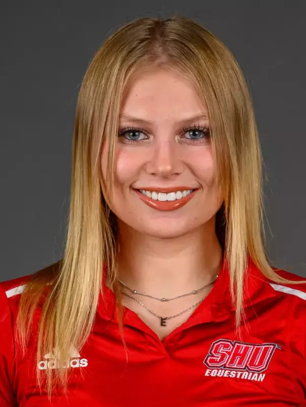 Sophia Poling. The SHU Equestrian team's Media Day held at the Guest House at Sacred Heart University's West Campus. Friday, September 6, 2024. Photo by: Mark F. Conrad