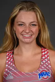 Grace Sousa. ShU Men's and Women's Cross Country's Media Day held at the Guest House, Sacred Heart University's West Campus. Wednesday, August 21, 2024. Photo by: Mark F. Conrad