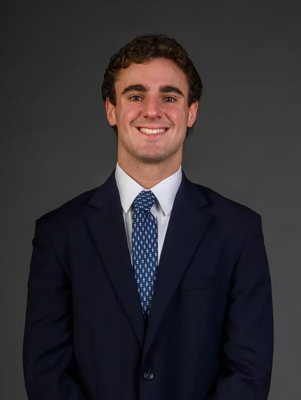 Cooper Abraham. The SHU Men's Lacrosse team held their Media Day at the Guest House on Sacred Heart University's West Campus, Fairfield, CT. Monday, December 9, 2024. Photo by: Mark F. Conrad