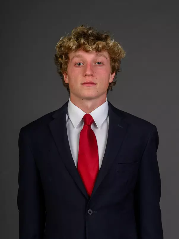 Jack Balzi. The SHU Men's Lacrosse team held their Media Day at the Guest House on Sacred Heart University's West Campus, Fairfield, CT. Monday, December 9, 2024. Photo by: Mark F. Conrad