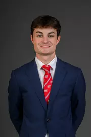 Sam Blake. The SHU Men's Lacrosse team held their Media Day at the Guest House on Sacred Heart University's West Campus, Fairfield, CT. Monday, December 9, 2024. Photo by: Mark F. Conrad