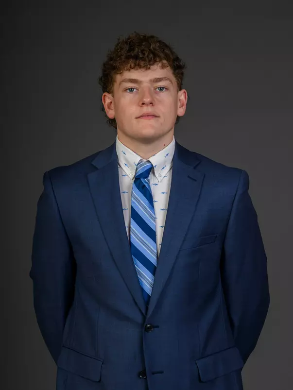 James Joel. The SHU Men's Lacrosse team held their Media Day at the Guest House on Sacred Heart University's West Campus, Fairfield, CT. Monday, December 9, 2024. Photo by: Mark F. Conrad