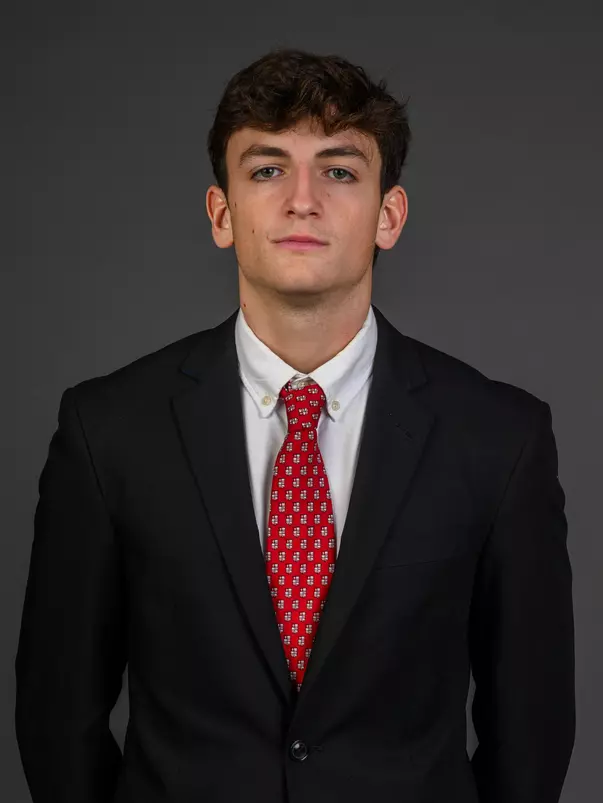Joseph Palanchi. The SHU Men's Lacrosse team held their Media Day at the Guest House on Sacred Heart University's West Campus, Fairfield, CT. Monday, December 9, 2024. Photo by: Mark F. Conrad