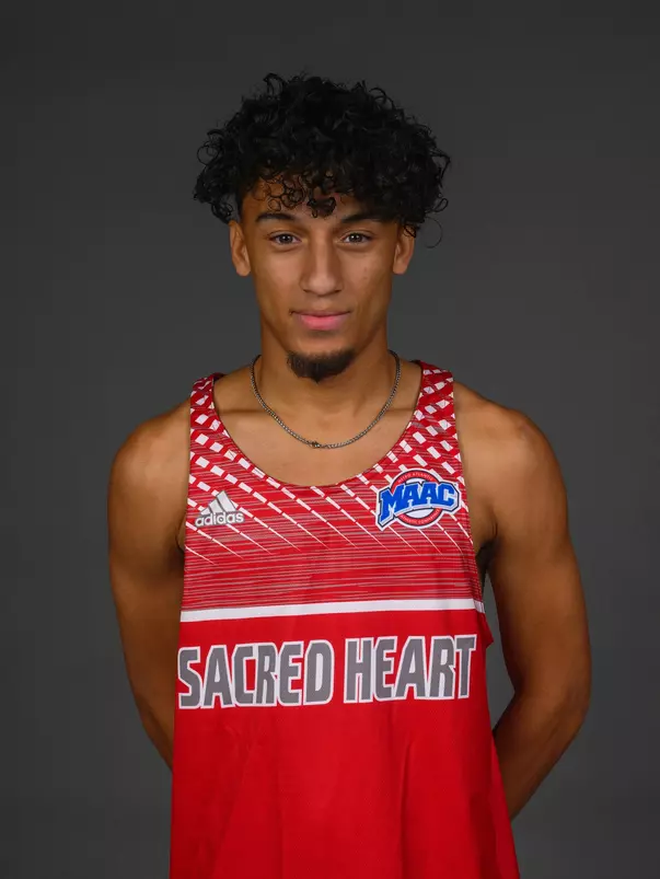 Jayden Hunter. The SHU Track & Field team's second Media Day was held at the Guest House on Sacred Heart University's West Campus, Fairfield, CT. Thursday, November 14, 2024. Photo by: Mark F. Conrad