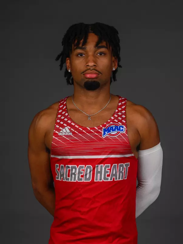Rafael Mahario. The SHU Track & Field team's second Media Day was held at the Guest House on Sacred Heart University's West Campus, Fairfield, CT. Thursday, November 14, 2024. Photo by: Mark F. Conrad