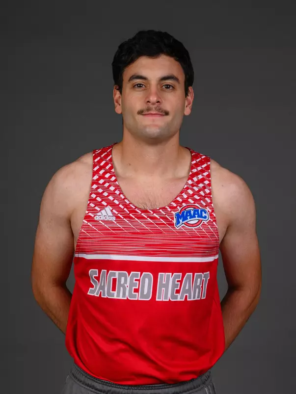 Dominic Miele. The SHU Track & Field team's second Media Day was held at the Guest House on Sacred Heart University's West Campus, Fairfield, CT. Thursday, November 14, 2024. Photo by: Mark F. Conrad