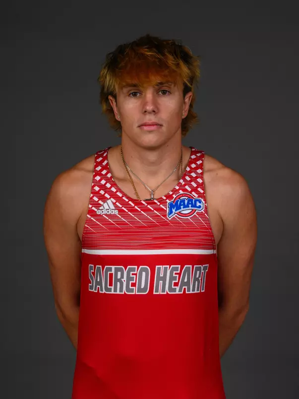 Christian Sonta. The SHU Track & Field team's second Media Day was held at the Guest House on Sacred Heart University's West Campus, Fairfield, CT. Thursday, November 14, 2024. Photo by: Mark F. Conrad