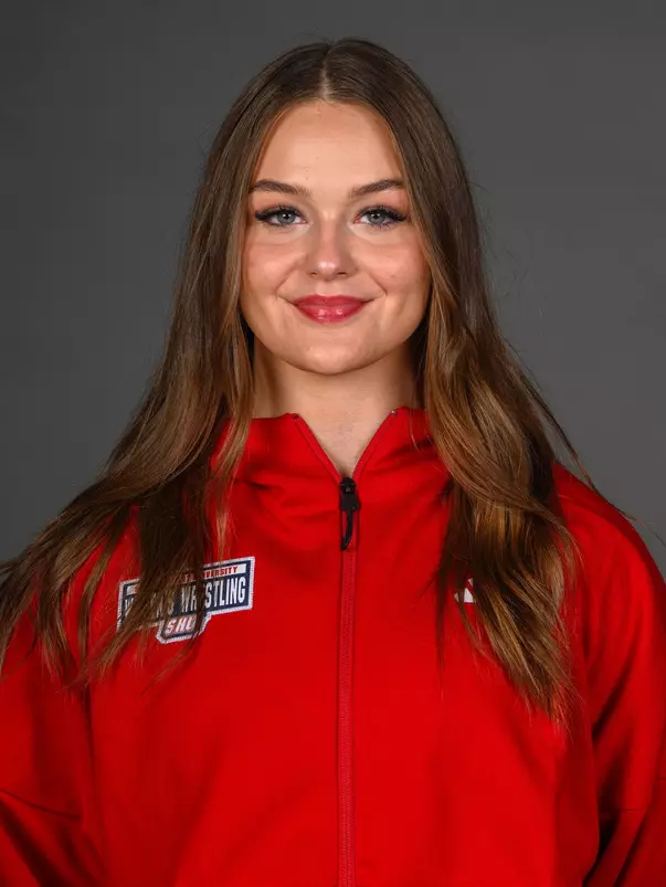 Veronica Whitacre. The SHU Men's Volleyball, Women and Men's Wrestling, and Dance teams held their Media Days today at the William Pitt Center, Sacred Heart Universary, Fairfield CT. Sunday, September 28, 2025. Photo by: Mark F. Conrad