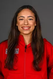 Ahsia Torres. The SHU Men's Volleyball, Women and Men's Wrestling, and Dance teams held their Media Days today at the William Pitt Center, Sacred Heart Universary, Fairfield CT. Sunday, September 28, 2025. Photo by: Mark F. Conrad