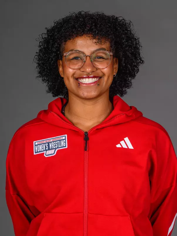 Selena Sifuentes Shaffer. The SHU Men's Volleyball, Women and Men's Wrestling, and Dance teams held their Media Days today at the William Pitt Center, Sacred Heart Universary, Fairfield CT. Sunday, September 28, 2025. Photo by: Mark F. Conrad