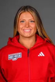 Tayla Tildsley. The SHU Men's Volleyball, Women and Men's Wrestling, and Dance teams held their Media Days today at the William Pitt Center, Sacred Heart Universary, Fairfield CT. Sunday, September 28, 2025. Photo by: Mark F. Conrad