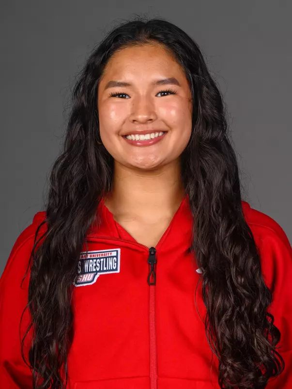 Lauren Nguyen. The SHU Men's Volleyball, Women and Men's Wrestling, and Dance teams held their Media Days today at the William Pitt Center, Sacred Heart Universary, Fairfield CT. Sunday, September 28, 2025. Photo by: Mark F. Conrad
