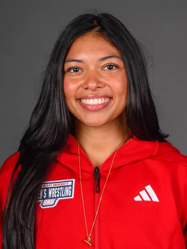 Alexandra Viera. The SHU Men's Volleyball, Women and Men's Wrestling, and Dance teams held their Media Days today at the William Pitt Center, Sacred Heart Universary, Fairfield CT. Sunday, September 28, 2025. Photo by: Mark F. Conrad