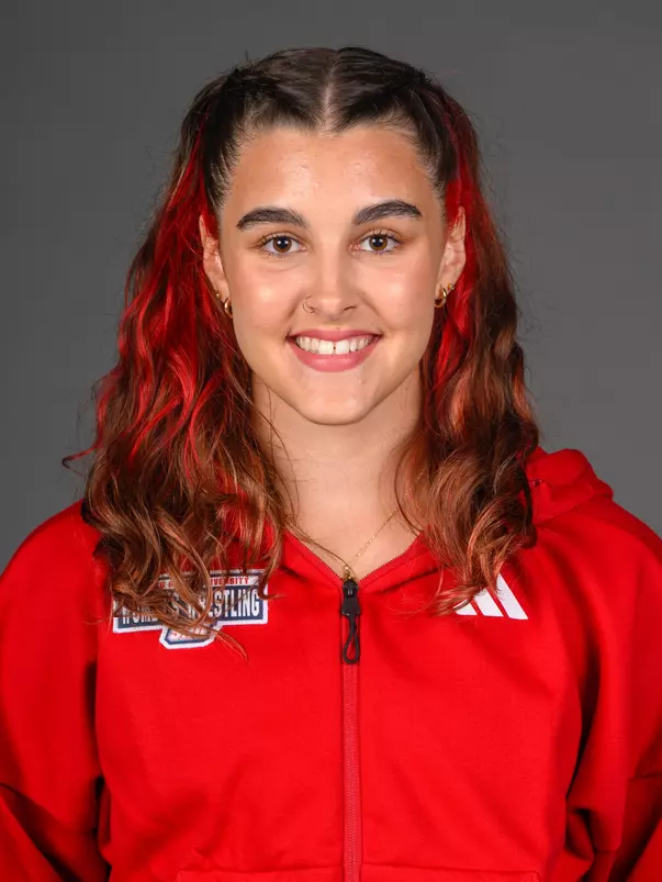 Mailee Militello. The SHU Men's Volleyball, Women and Men's Wrestling, and Dance teams held their Media Days today at the William Pitt Center, Sacred Heart Universary, Fairfield CT. Sunday, September 28, 2025. Photo by: Mark F. Conrad