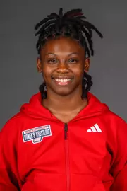 Adriana Haskin. The SHU Men's Volleyball, Women and Men's Wrestling, and Dance teams held their Media Days today at the William Pitt Center, Sacred Heart Universary, Fairfield CT. Sunday, September 28, 2025. Photo by: Mark F. Conrad