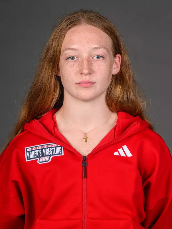 Bella Sowards. The SHU Men's Volleyball, Women and Men's Wrestling, and Dance teams held their Media Days today at the William Pitt Center, Sacred Heart Universary, Fairfield CT. Sunday, September 28, 2025. Photo by: Mark F. Conrad