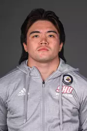 Dakota Asuncion. The SHU Men's Volleyball, Women and Men's Wrestling, and Dance teams held their Media Days today at the William Pitt Center, Sacred Heart Universary, Fairfield CT. Sunday, September 28, 2025. Photo by: Mark F. Conrad