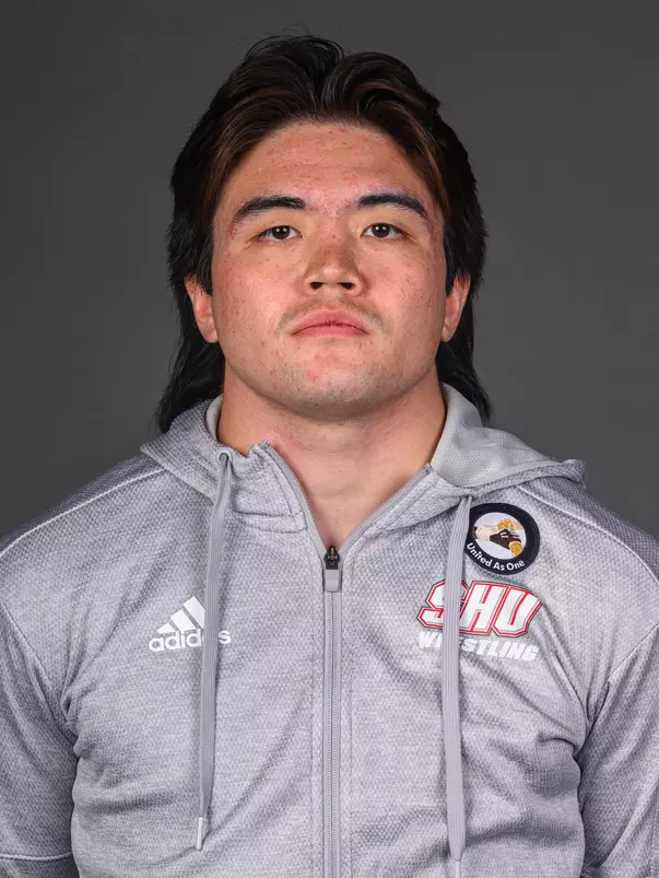 Dakota Asuncion. The SHU Men's Volleyball, Women and Men's Wrestling, and Dance teams held their Media Days today at the William Pitt Center, Sacred Heart Universary, Fairfield CT. Sunday, September 28, 2025. Photo by: Mark F. Conrad