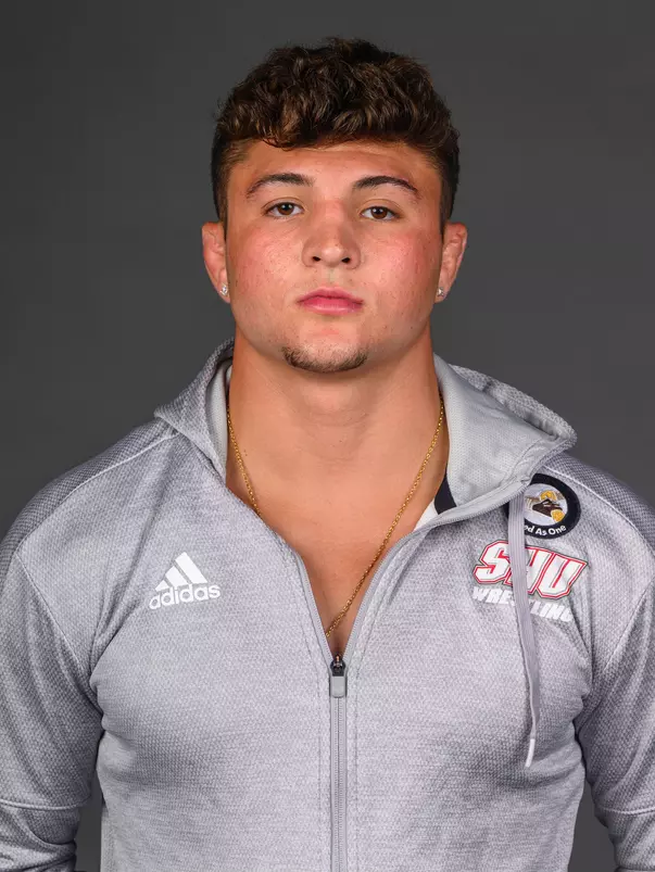 Felix Lettini. The SHU Men's Volleyball, Women and Men's Wrestling, and Dance teams held their Media Days today at the William Pitt Center, Sacred Heart Universary, Fairfield CT. Sunday, September 28, 2025. Photo by: Mark F. Conrad