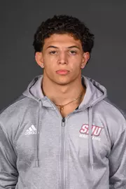 AJ Falcone. The SHU Men's Volleyball, Women and Men's Wrestling, and Dance teams held their Media Days today at the William Pitt Center, Sacred Heart Universary, Fairfield CT. Sunday, September 28, 2025. Photo by: Mark F. Conrad