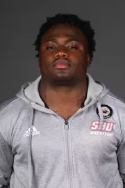 Jonathan Majoub. The SHU Men's Volleyball, Women and Men's Wrestling, and Dance teams held their Media Days today at the William Pitt Center, Sacred Heart Universary, Fairfield CT. Sunday, September 28, 2025. Photo by: Mark F. Conrad