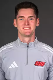 Ben Lillie. The SHU Men's Volleyball, Women and Men's Wrestling, and Dance teams held their Media Days today at the William Pitt Center, Sacred Heart Universary, Fairfield CT. Sunday, September 28, 2025. Photo by: Mark F. Conrad