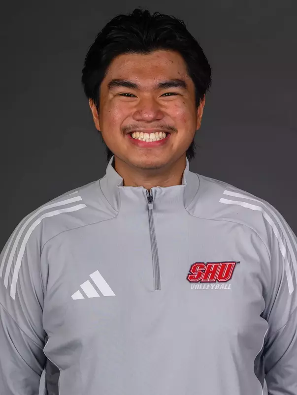 Gian Paolo Pido. The SHU Men's Volleyball, Women and Men's Wrestling, and Dance teams held their Media Days today at the William Pitt Center, Sacred Heart Universary, Fairfield CT. Sunday, September 28, 2025. Photo by: Mark F. Conrad