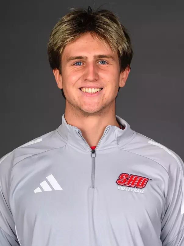 Jonathan Talbot-Jones. The SHU Men's Volleyball, Women and Men's Wrestling, and Dance teams held their Media Days today at the William Pitt Center, Sacred Heart Universary, Fairfield CT. Sunday, September 28, 2025. Photo by: Mark F. Conrad