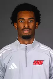 Quinton Toney. The SHU Men's Volleyball, Women and Men's Wrestling, and Dance teams held their Media Days today at the William Pitt Center, Sacred Heart Universary, Fairfield CT. Sunday, September 28, 2025. Photo by: Mark F. Conrad
