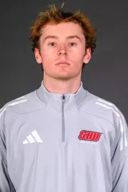 Zach Wulff. The SHU Men's Volleyball, Women and Men's Wrestling, and Dance teams held their Media Days today at the William Pitt Center, Sacred Heart Universary, Fairfield CT. Sunday, September 28, 2025. Photo by: Mark F. Conrad