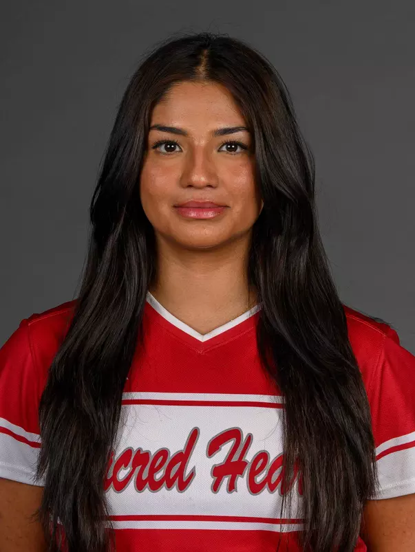 Catherine Calzada. The SHU softball team held their Media Day at the William Pitt Athletic & Convocation Center today, Sacred Heart University, Fairfield, CT. Tuesday, February 4, 2025. Photo by: Mark F. Conrad