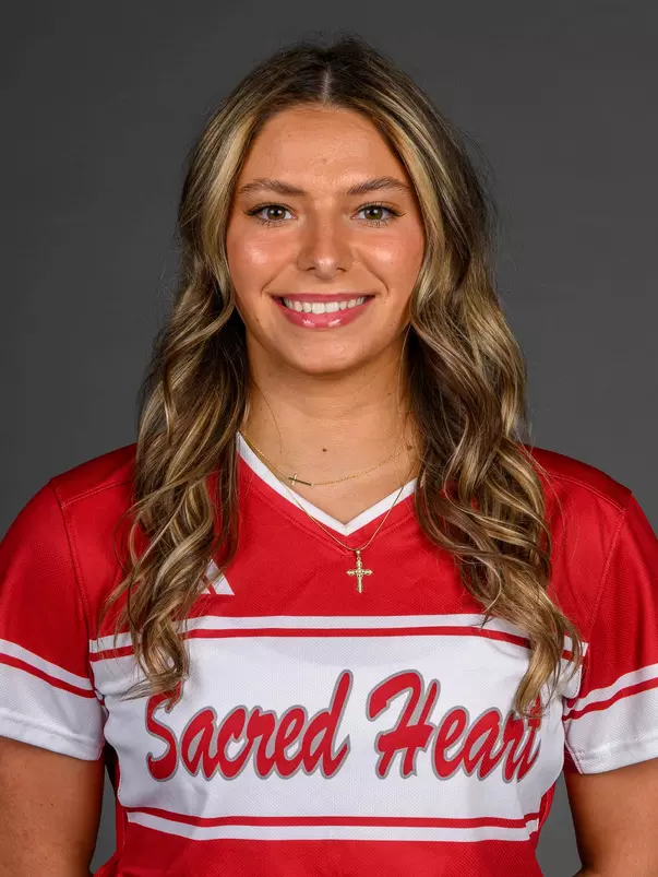 Morgan Fitzgerald. The SHU softball team held their Media Day at the William Pitt Athletic & Convocation Center today, Sacred Heart University, Fairfield, CT. Tuesday, February 4, 2025. Photo by: Mark F. Conrad
