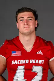 Zach Hathaway. Men's SoccerSHU Media Day Men's Soccer and the Football Team was held today at the Valentine Health and Recreation Center, Sacred Heart University, Fairfield, CT. Wednesday, August 6th, 2025. Photo by: Mark F. Conrad
