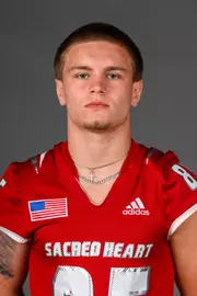 Michael Campanile. Men's SoccerSHU Media Day Men's Soccer and the Football Team was held today at the Valentine Health and Recreation Center, Sacred Heart University, Fairfield, CT. Wednesday, August 6th, 2025. Photo by: Mark F. Conrad