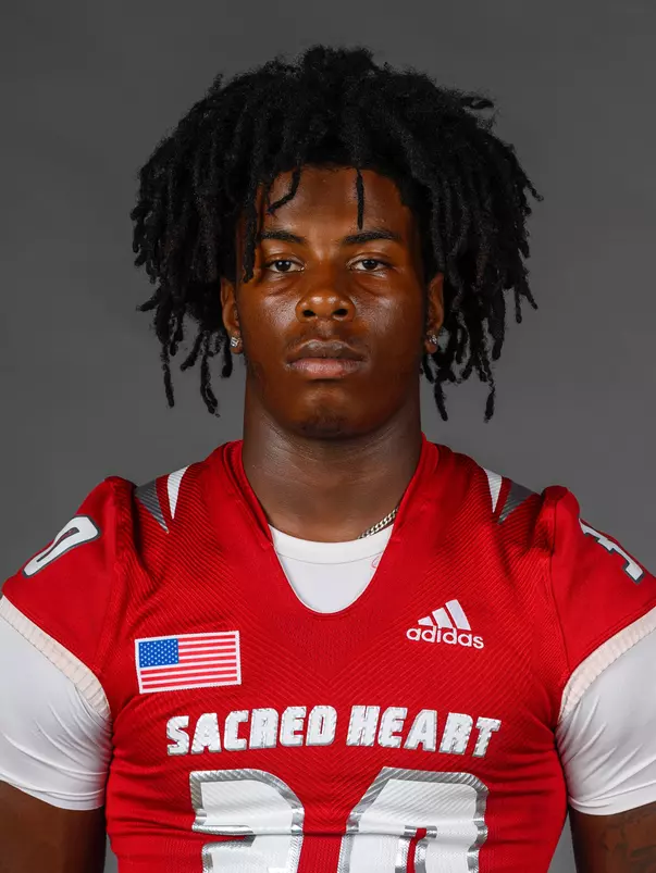 Dajuan Martin. Men's SoccerSHU Media Day Men's Soccer and the Football Team was held today at the Valentine Health and Recreation Center, Sacred Heart University, Fairfield, CT. Wednesday, August 6th, 2025. Photo by: Mark F. Conrad