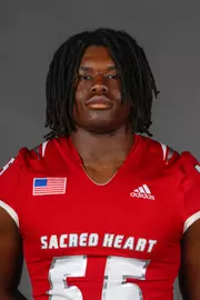 Jaylin Johnson. Men's SoccerSHU Media Day Men's Soccer and the Football Team was held today at the Valentine Health and Recreation Center, Sacred Heart University, Fairfield, CT. Wednesday, August 6th, 2025. Photo by: Mark F. Conrad