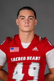 Nathan Tapley. Men's SoccerSHU Media Day Men's Soccer and the Football Team was held today at the Valentine Health and Recreation Center, Sacred Heart University, Fairfield, CT. Wednesday, August 6th, 2025. Photo by: Mark F. Conrad