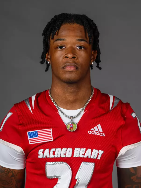 Tyshawn Moore. Men's SoccerSHU Media Day Men's Soccer and the Football Team was held today at the Valentine Health and Recreation Center, Sacred Heart University, Fairfield, CT. Wednesday, August 6th, 2025. Photo by: Mark F. Conrad