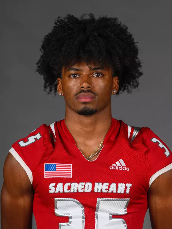 Jalen Sutton. Men's SoccerSHU Media Day Men's Soccer and the Football Team was held today at the Valentine Health and Recreation Center, Sacred Heart University, Fairfield, CT. Wednesday, August 6th, 2025. Photo by: Mark F. Conrad
