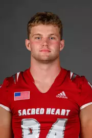 Aidan Eves. Men's SoccerSHU Media Day Men's Soccer and the Football Team was held today at the Valentine Health and Recreation Center, Sacred Heart University, Fairfield, CT. Wednesday, August 6th, 2025. Photo by: Mark F. Conrad