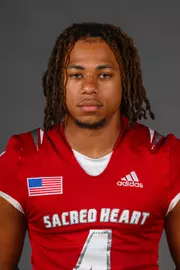 Daimon Jacobs. Men's SoccerSHU Media Day Men's Soccer and the Football Team was held today at the Valentine Health and Recreation Center, Sacred Heart University, Fairfield, CT. Wednesday, August 6th, 2025. Photo by: Mark F. Conrad