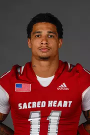 Myles Hamilton. Men's SoccerSHU Media Day Men's Soccer and the Football Team was held today at the Valentine Health and Recreation Center, Sacred Heart University, Fairfield, CT. Wednesday, August 6th, 2025. Photo by: Mark F. Conrad