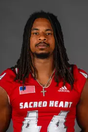 Quincy Eutsay. Men's SoccerSHU Media Day Men's Soccer and the Football Team was held today at the Valentine Health and Recreation Center, Sacred Heart University, Fairfield, CT. Wednesday, August 6th, 2025. Photo by: Mark F. Conrad