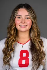 Brielle Laferriere. Media Day with the Women's Soccer Team, Field Hockey Team, and Women's Volleyball Team. Sacred Heart University, Fairfield, CT. Monday, August 11, 2025. Photo by: Mark F. Conrad