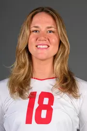 Emily Sawyer. Media Day with the Women's Soccer Team, Field Hockey Team, and Women's Volleyball Team. Sacred Heart University, Fairfield, CT. Monday, August 11, 2025. Photo by: Mark F. Conrad