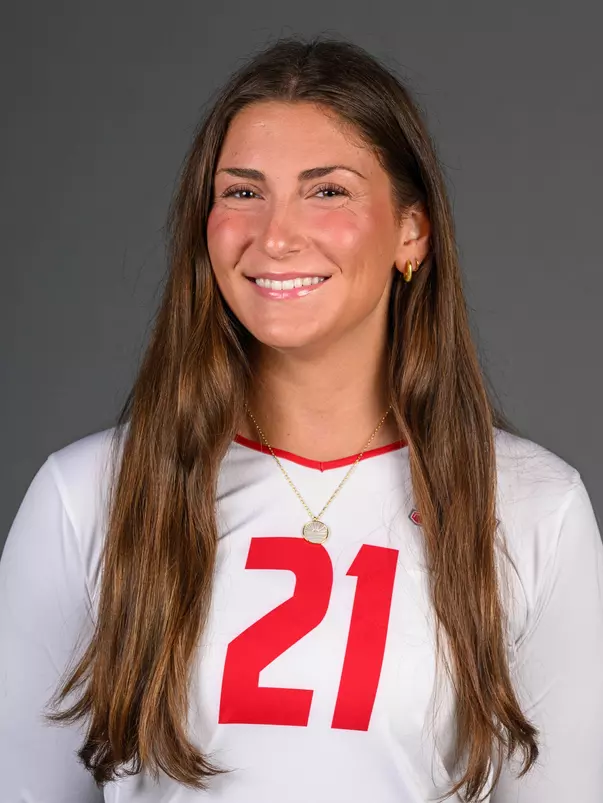 Gracie DiNardo. Media Day with the Women's Soccer Team, Field Hockey Team, and Women's Volleyball Team. Sacred Heart University, Fairfield, CT. Monday, August 11, 2025. Photo by: Mark F. Conrad