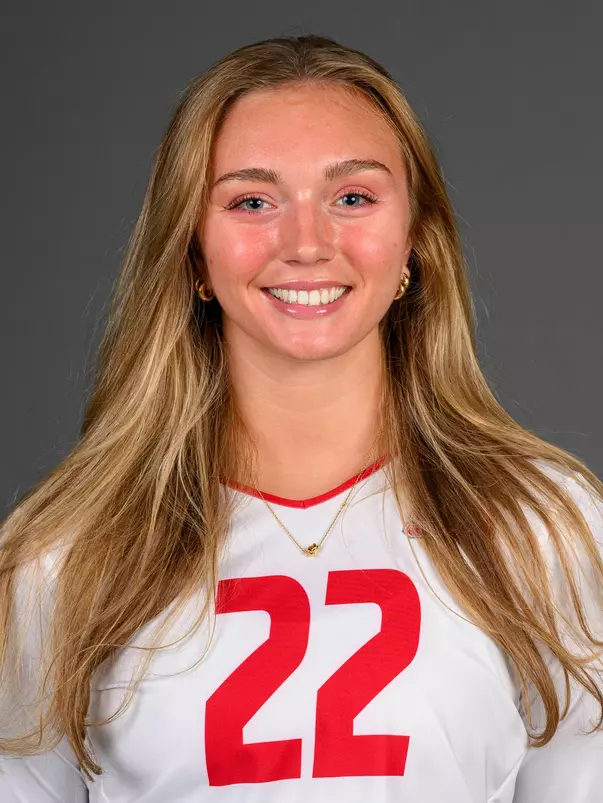 Samantha Alberghini. Media Day with the Women's Soccer Team, Field Hockey Team, and Women's Volleyball Team. Sacred Heart University, Fairfield, CT. Monday, August 11, 2025. Photo by: Mark F. Conrad